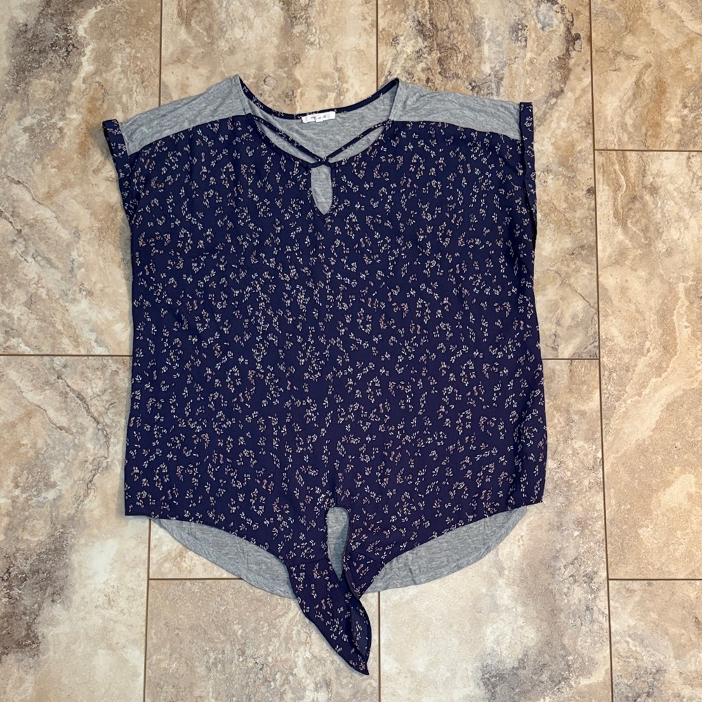 Maurices Navy Blouse